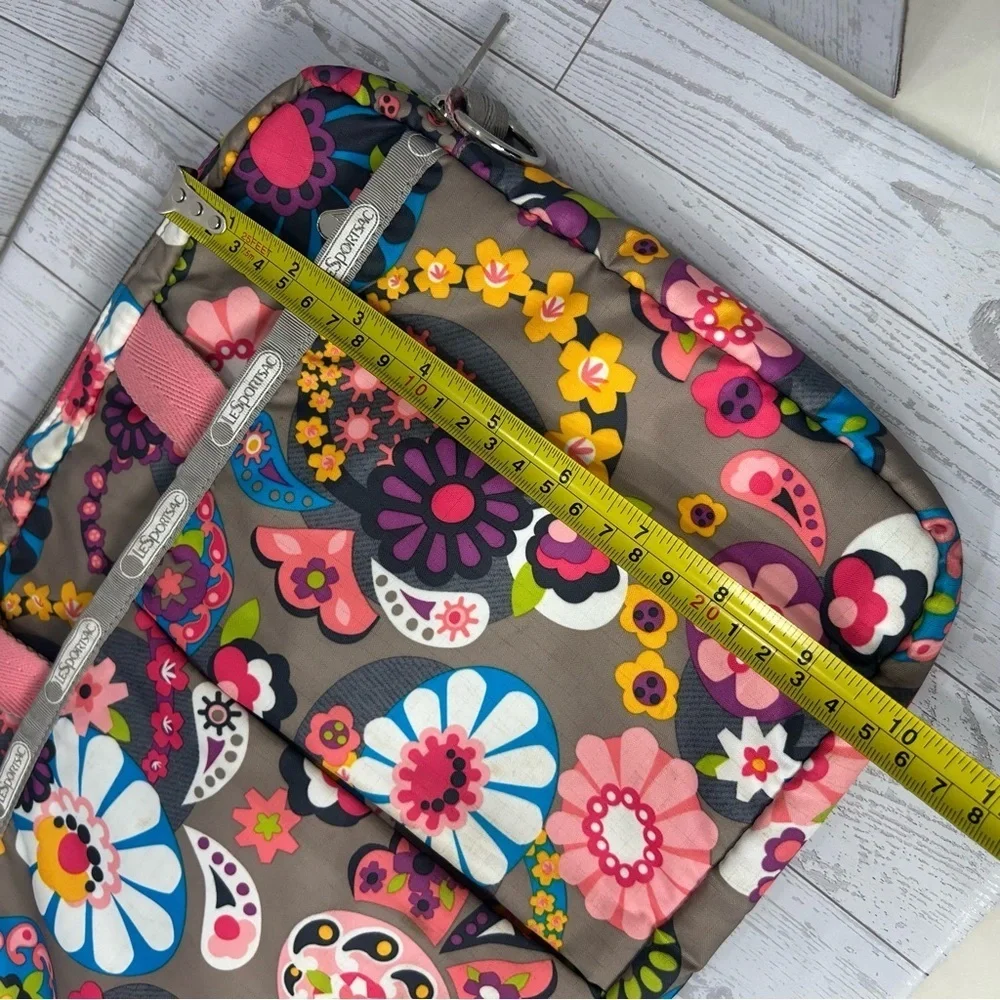 Le Sportsac Multicolor Floral Laptop Bag